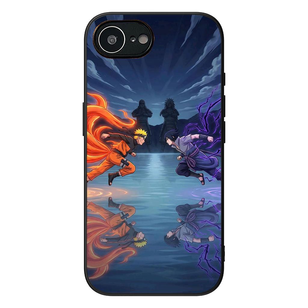 Cartoon Konan Narutos Pain Sasuke Handyhülle für Apple iPhone 16 17 Air 14 15 Pro Max Plus 16+ 16E 14+ ProMax Schutzhülle