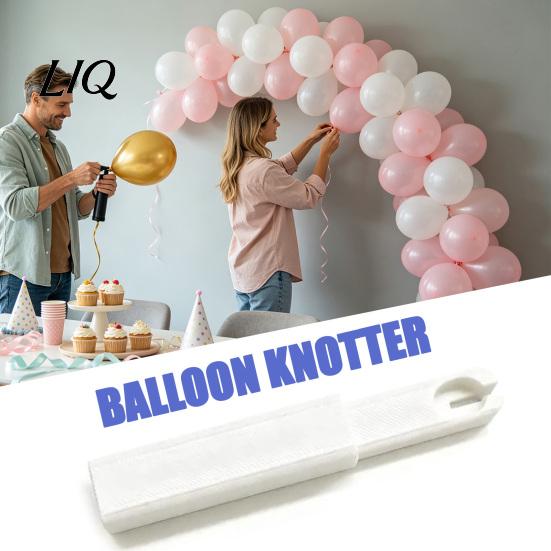 Lateks Balon Düğümleme Aracı 3D Baskılı Düğümleme Aracı, Taşınabilir Balonlar İçin Hafif Düğümleme Yardımcısı, Çocuklar ve Yetişkinler İçin Hızlı Yardım, Parti Kurulumları