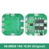 1/5PCS 4S 14.8V / 16.8V 20A peak li-ion BMS PCM battery protection board bms pcm for lithium LicoO2 Limn2O4 18650 li battery