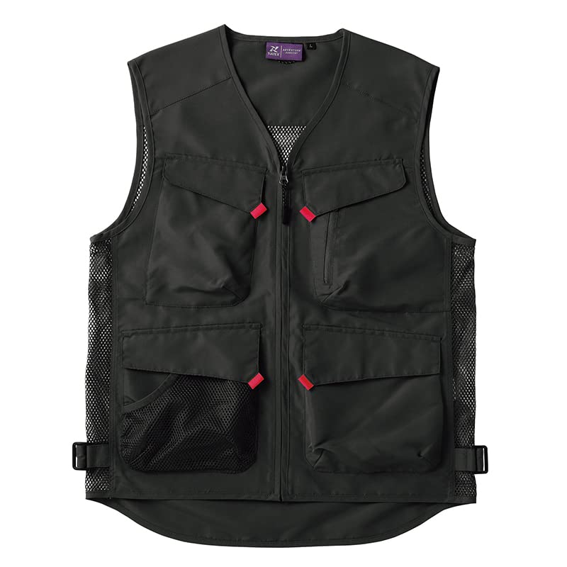 

EVERSOUL TULTEX Походный Рыболовный Армейский Жилет для Отдыха на Природе Размер LL Жилет, Жилет, Мероприятия, Садоводство, Фотография, Работа, Рыбалка, Сделай сам, Мужской, Черный, чёрный