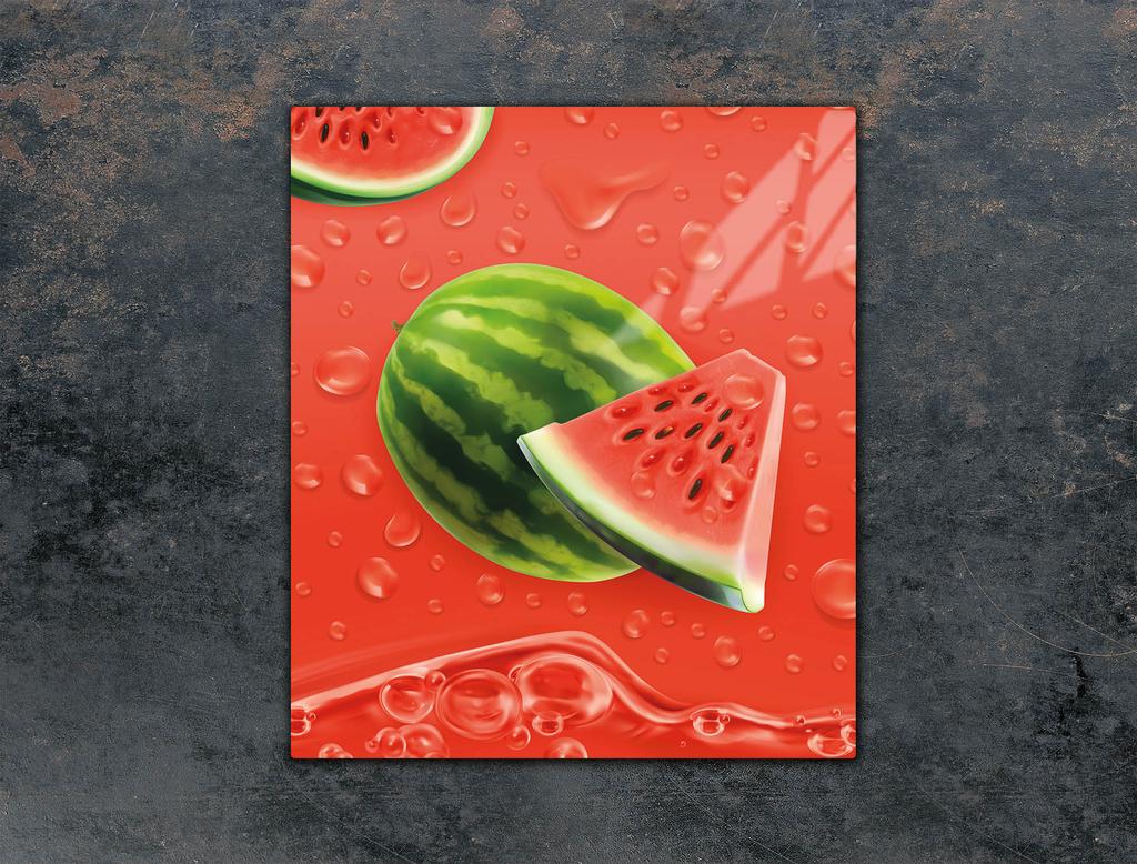 SZKLANA DESKA DO KROJENIA 45x52 ARBUZ