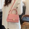 Minimalist Pu Small Shoulder Bag With Tophandle For Daily Casual Wear