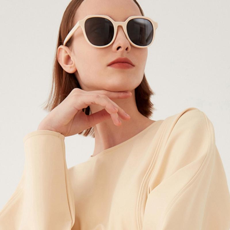 LOOKING4U Neoretro 3314 C3 Beige Sunglasses