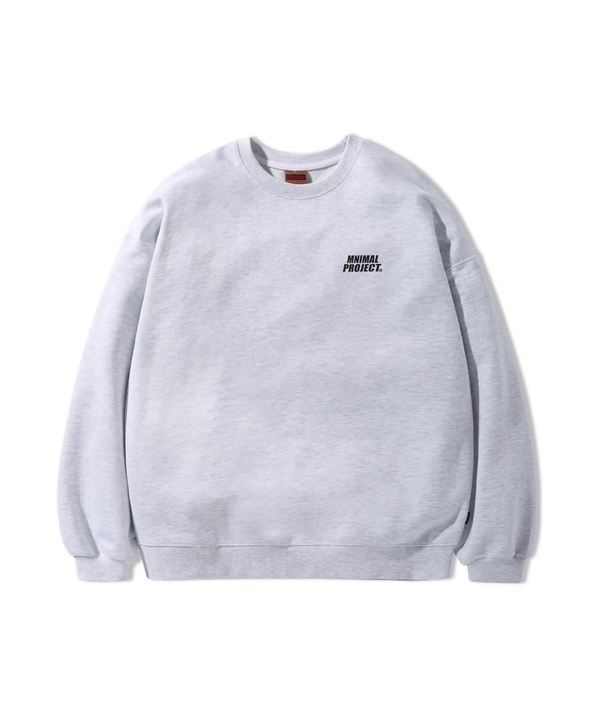 MINIMALPROJECT Daisy Flower Sweatshirt Mmt138-Z [Ashgray]