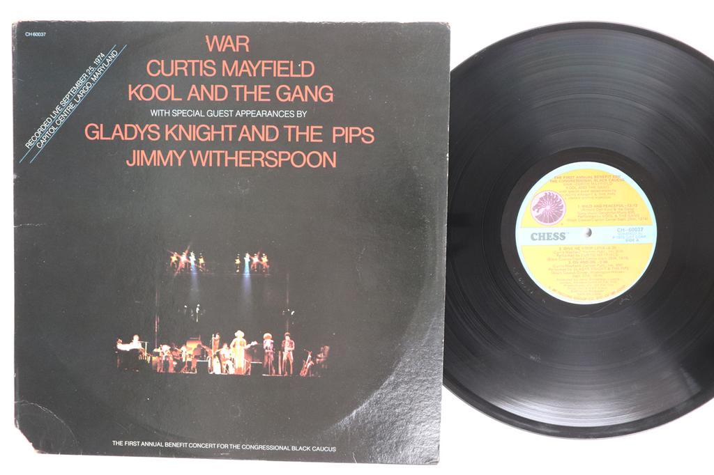 LP Record VARIOUS Black Caucus Concert CH60037 CHESS 1975 US SoulFunk Used