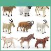 Donkey Pvc Model With Realistic Farm Figures For Educational Display And Collection