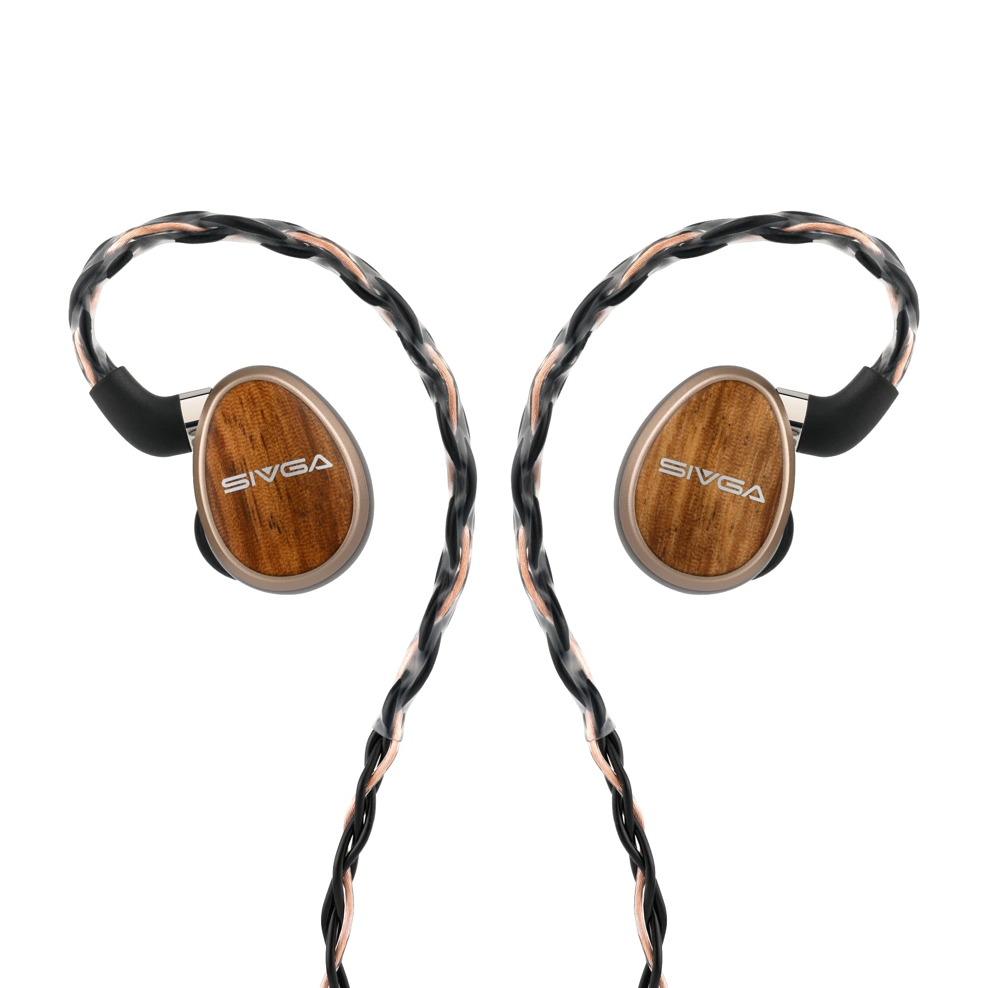 

SIVGA Nightingale Pro Planar Magnetic Drive Earphones with Aviation-Grade Aluminum-Magnesium Alloy Housing, Spotted Wood Faceplate, and 0.008mm