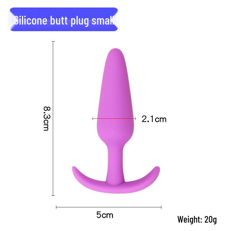 Silicone Wearable Anal Beads Plug for Women