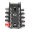 Fan Hub 4‑Pin PWM Integrated Power Supply Adapter Cable 1 To 10 Splitter for CPU CoolingSATA Port