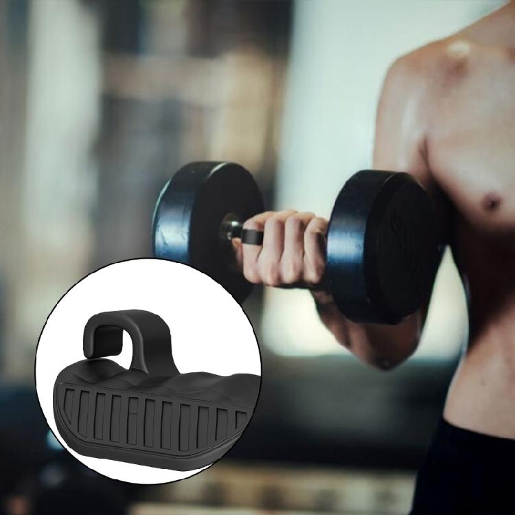 Dumbbell Fitness Gripper Gloves Silicone Hand Gripper Weight Lifting Grip Sports Gym Gloves Grip Strengthener