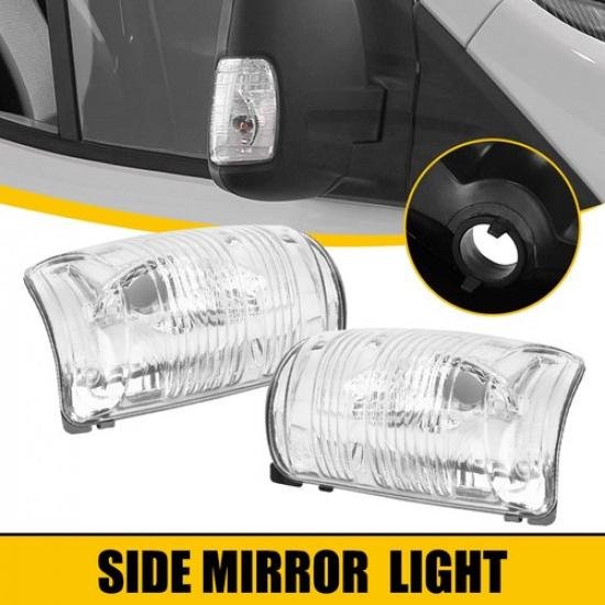 Fit Transit 15- Ford Cargo Side Turn Mirror Signal Light Left Side Right 2x