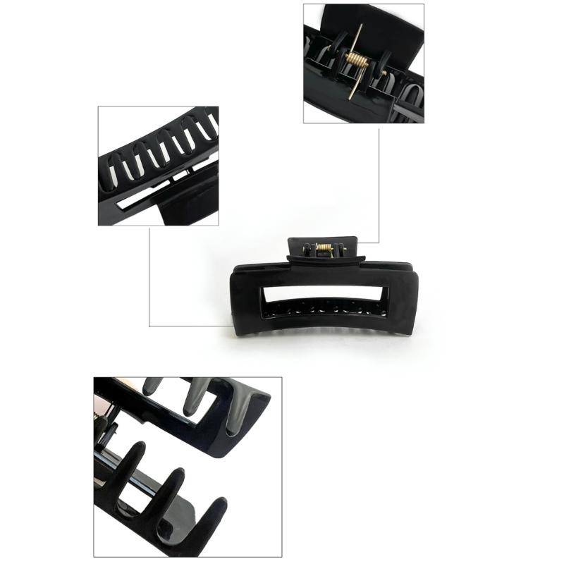 Comfort Hair Claw Clip With Soft Silicone Design No Pressure On Scalp Secure Hold Hair Styling Tool