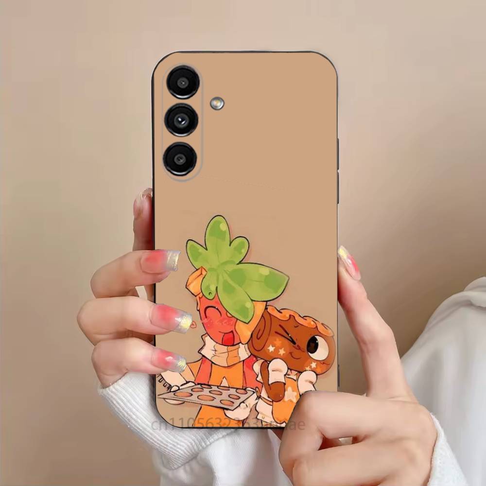 D-Dandys Sprout W-World Phone Case For Samsung S25,24,23,22,21,S20,Ultra,Plus,FE Black Soft Cover