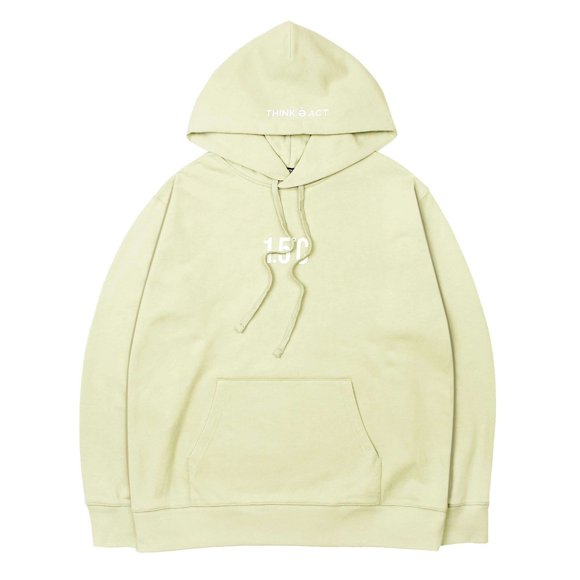 Pollution 1.5C Logo Hoodie L
