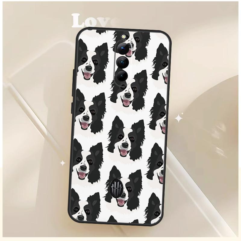 Border Collie Dog Case For ZTE Nubia Red Magic 6 7 6S 7S 8S 9S 10S Pro For RedMagic 10 8 9 11 Pro Plus Cover
