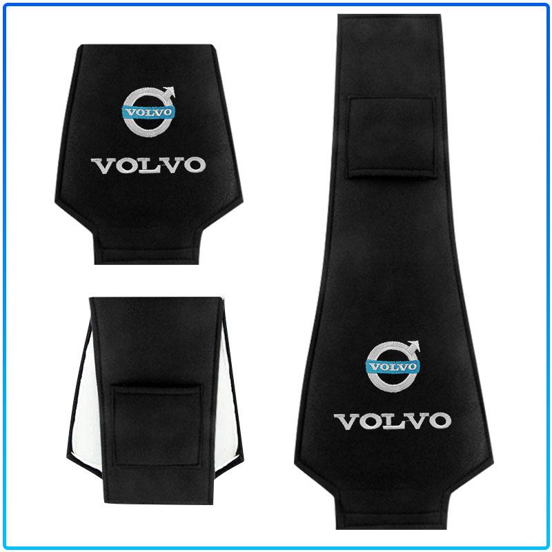 1/2pcs Car Accessories Seat Headrest Protective Covers For Volvo Rdesign XC90 S60 XC60 V70 S80 S40 V50 V40 V60 C30 S70