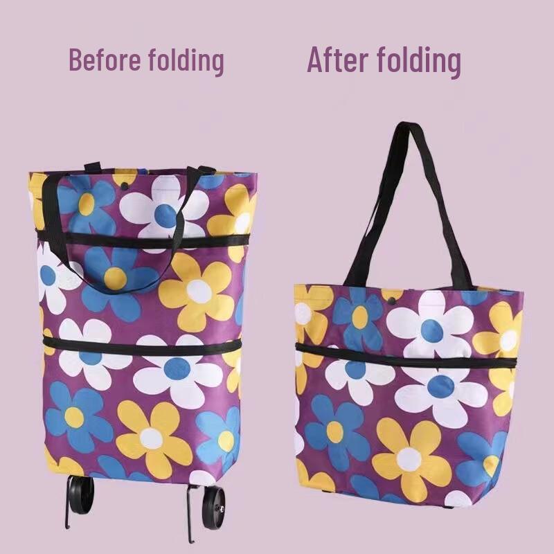 JNL Portable Folding Shopping Cart