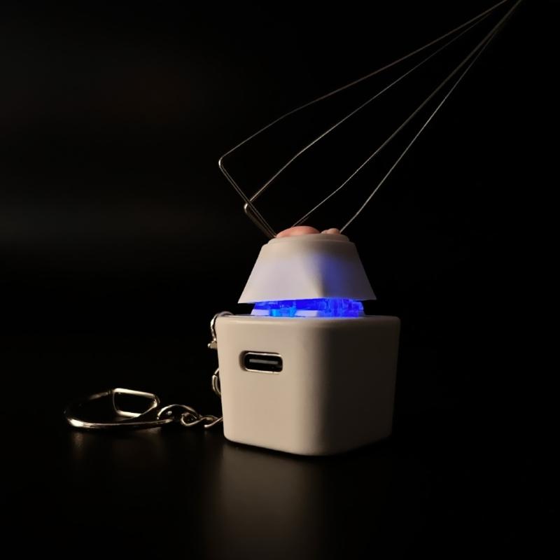 Farbenfroher Lichteffekt Schaltertester Perfekt für Gamer und Programmierer Mechanische Tastaturen Tastenkappen Achsen Tester
