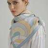 [22SS] Breeze Square Silk Scarf 90 - Baby Blue