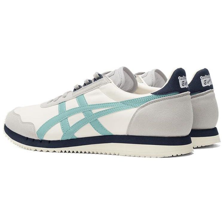 ONITSUKA TIGER Dualio Fabric Synthetic Leather Sports Versatile Non-Slip Wear-Resistant Supportive Rebound Low-Top Casual Shoes 1183B545-203