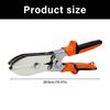 Industrial Metal Crimping Pliers Featuring 1.7 Inch Throats Depth Crimper for Professional Mechanical Projects