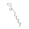 Durability Iron Pet Tie Out Retainer Screw Alloys Spirals Dog Tie Out Stake for Trampolines Swing and Tent