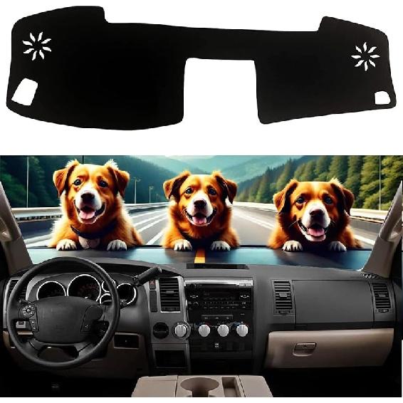 Dashboard Cover Mat For Toyota RAV4 2024      Without HUD Accessories Dash Cover Dash Mat Sunshade Glare UV Rays Protector