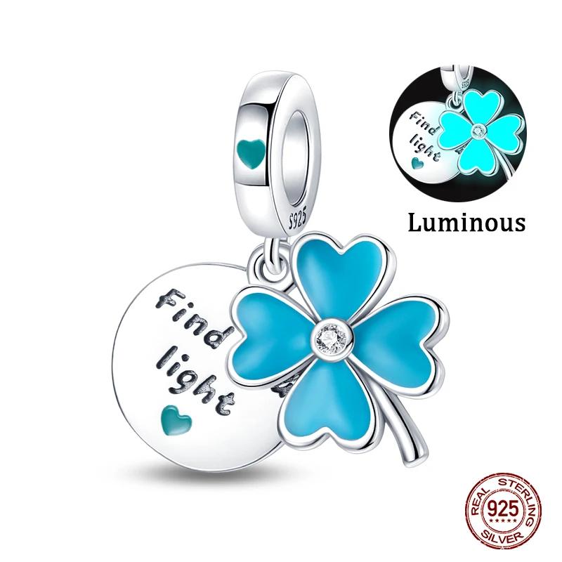 Turtles Whales Chameleon Luminous Firefly Butterfly Heart Fit Pan Charms Copper Original Bracelet For Jewelry Making