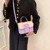 2024 Spring New Pure Color Casual Fashion Stylish Lady Shoulder Crossbody Handbag