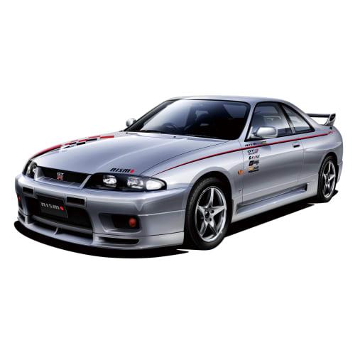 

1/24 Inch-Up Series No. 1001 Skyline GT-R (R33 NISMO Spec) NISMO 40th Anniversary Plastic Model Kit with Assembly Case