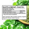 Bio-Moringa-Kapseln, reich an Vitaminen und Antioxidantien, helfen bei der Entgiftung und steigern die Energie 120 Kapseln