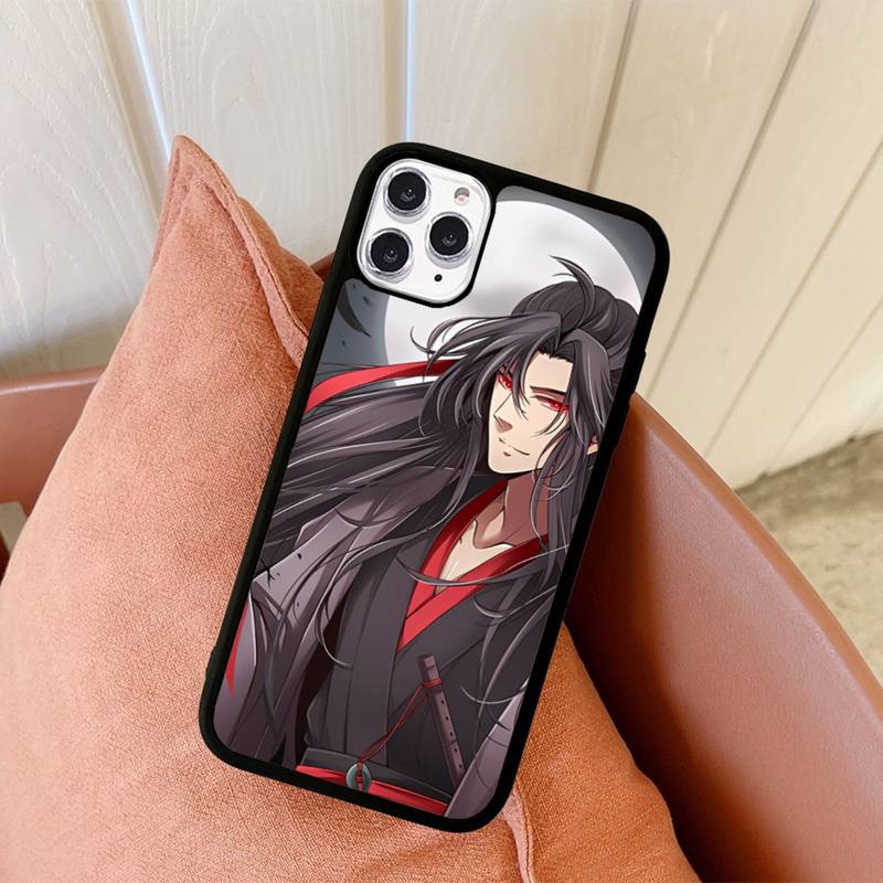 Anime Grandmaster Mo Dao Zu Shi Phone Case Silicone PC+TPU Case for iPhone 11 12 13 Pro Max 8 7 6 Plus X SE XR Hard Fundas