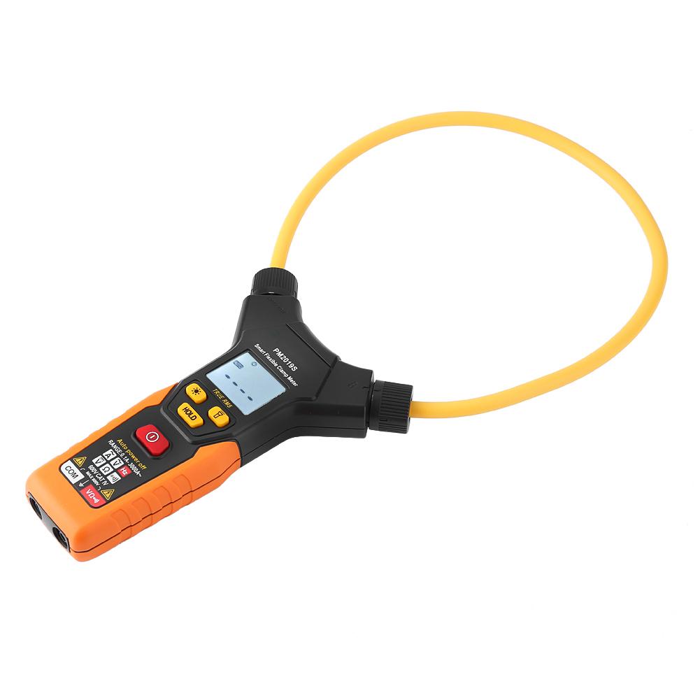 PEAKMETER PM2019S Handheld Digital Flexible Clamp Meter 3000A AC Current Multimeter