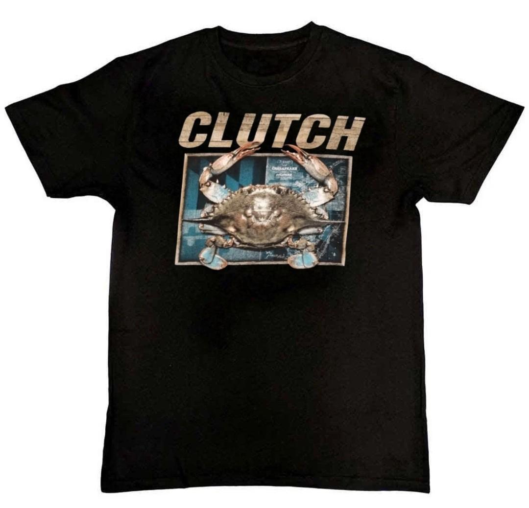 Clutch band Graphic Print Mens T-Shirt S-4XL L