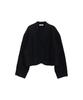 Healiote No Collar Balloon Jacket_Black