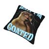 Thinking Monkey Meme  Pillow Covers Accessories Soft Cushion Cover Decorations  Throw Pillow Case Cover Home Multi Size