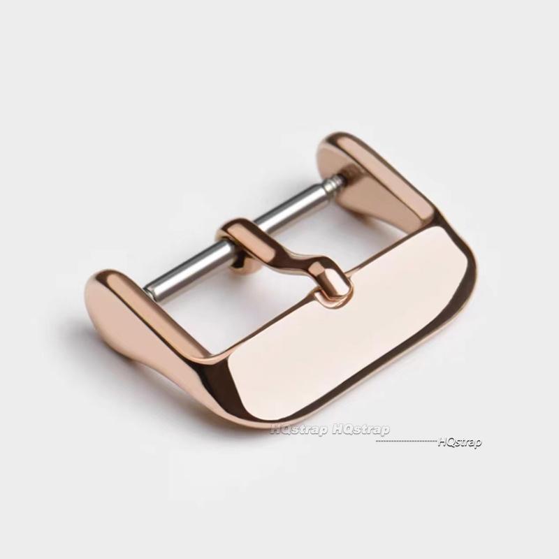 Fibbia per Orologio in Acciaio Inossidabile Fibbia di Ricambio Fibbia Metallica per Cinturino in Silicone con Strumento 14mm 16mm 18mm 20mm 22mm
