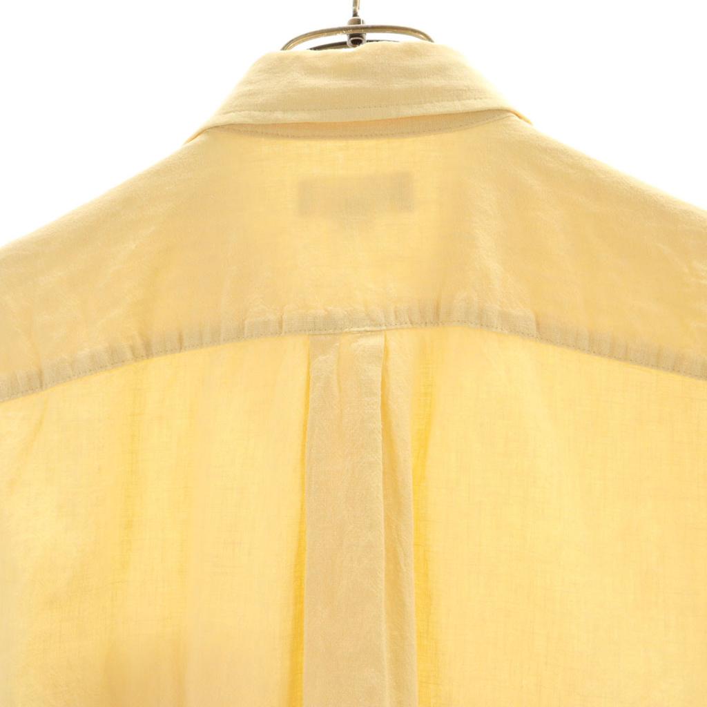 GAP Linen Blend Short sleeve shirt S yellow Men's Used