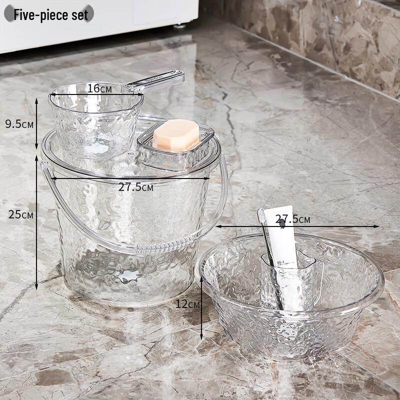 Пластиковый набор ведер Huanqun с рисунком «Волна»