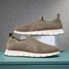 Fashion Men's Shoes Summer High-quality Soft Soled Hiking Comfortable Sports Lightweight Flat Bottom Outdoor Walking Shoes New Style