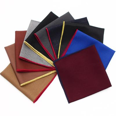 Asciugamano da Taschino da Uomo Scozzese Vintage Britannico Asciugamano Quadrato Matrimonio Abito da Lavoro Camicia Fazzoletto da Taschino