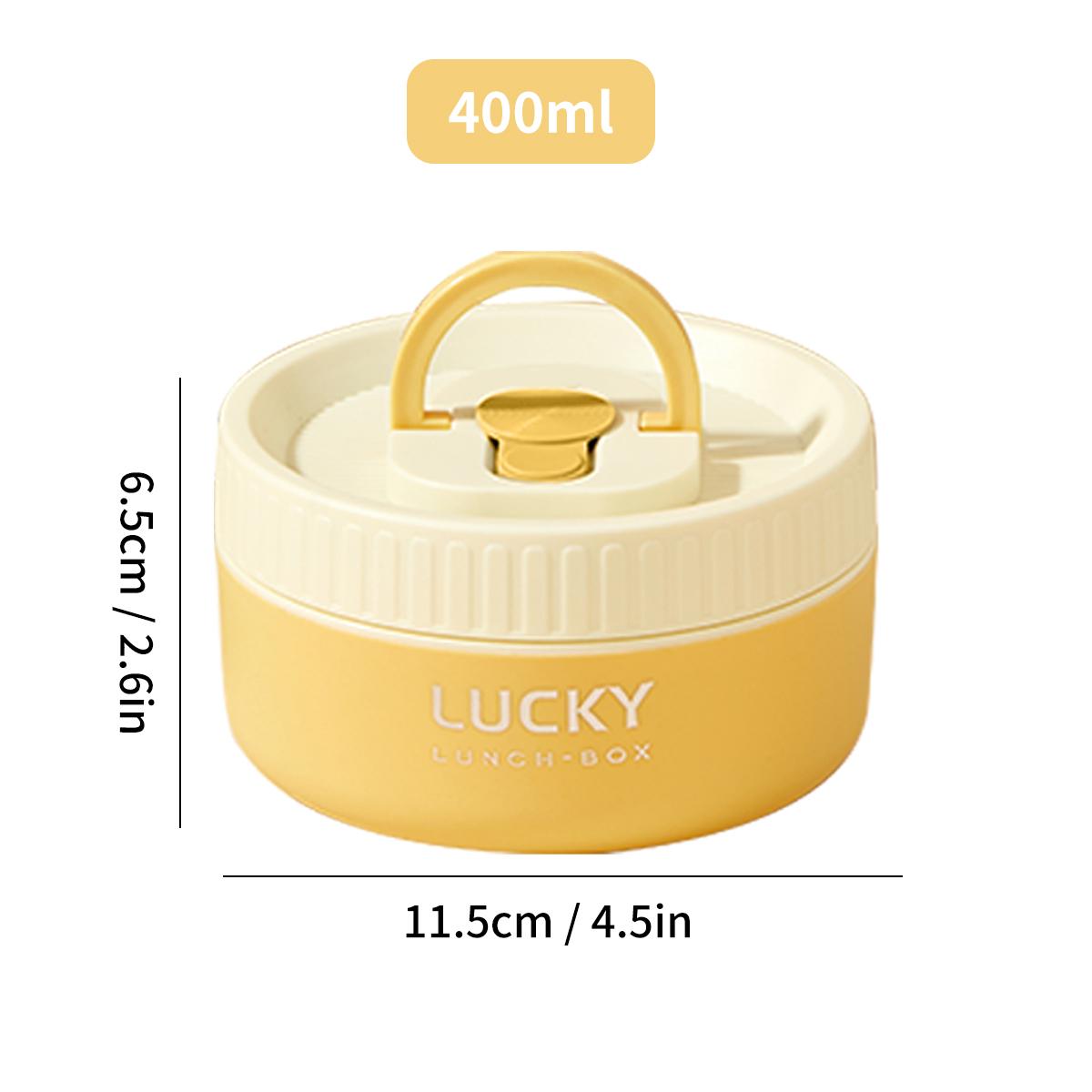 

WORTHBUY Микроволновая Термо Ланч-бокс 304 Нержавеющая Сталь Изолированный Ланч-бокс Пикник Портативный Контейнер для Фруктового Салата для Детей