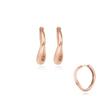 Silver Ring Earrings Sc1351