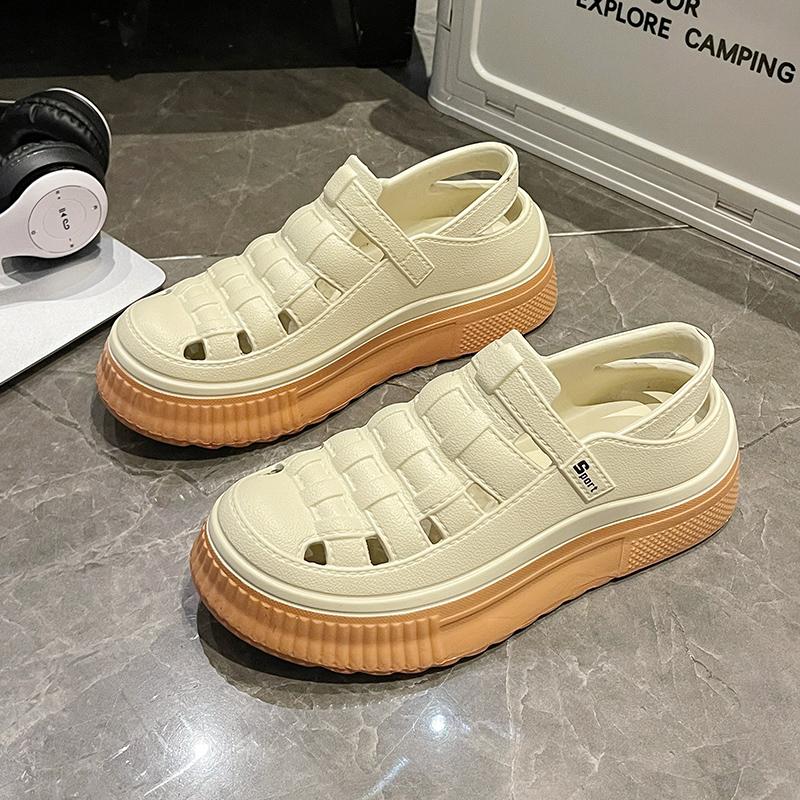 2025 Summer Women Sport Platform Sandals Autumn New Women Flats Platform Causal Shoes Waterproof Rome Beach Running Sandals