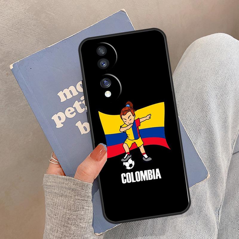Colombia Flag Football For Honor Magic 7 6 5 8 Pro Case For Honor Win RT X9d X9c X9b X9a X8c X8b 70 90 200 400 Lite