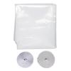 Window Cover Insulating Film Cuttable Hook And Loop Thicken Reusable Winter Cold Protection Film Med