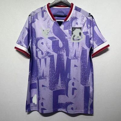 Retro 25-26 Venkovní Středeční Fotbalový Dres s Krátkým Rukávem