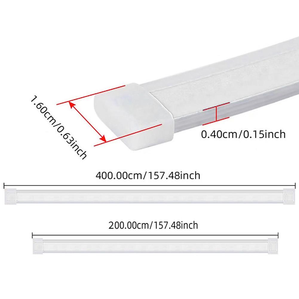 Car High Brightness Trunk Lighting Ambient Light Interior Decoration LED Wiring Free Automatic Sensing Tailgate 2/4M Light Strip