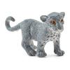 Highly Detailed Snow Leopard Statue PVC Wildlife Animal Miniature Figurine Decoration For Desk And Shelf Decoration