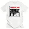 Unisex Wounisex Vision Street Wear T-Shirt Vision Street Wear T-Shirt Blanks Vintage Summer Top Fitted T Shirts For Unisex